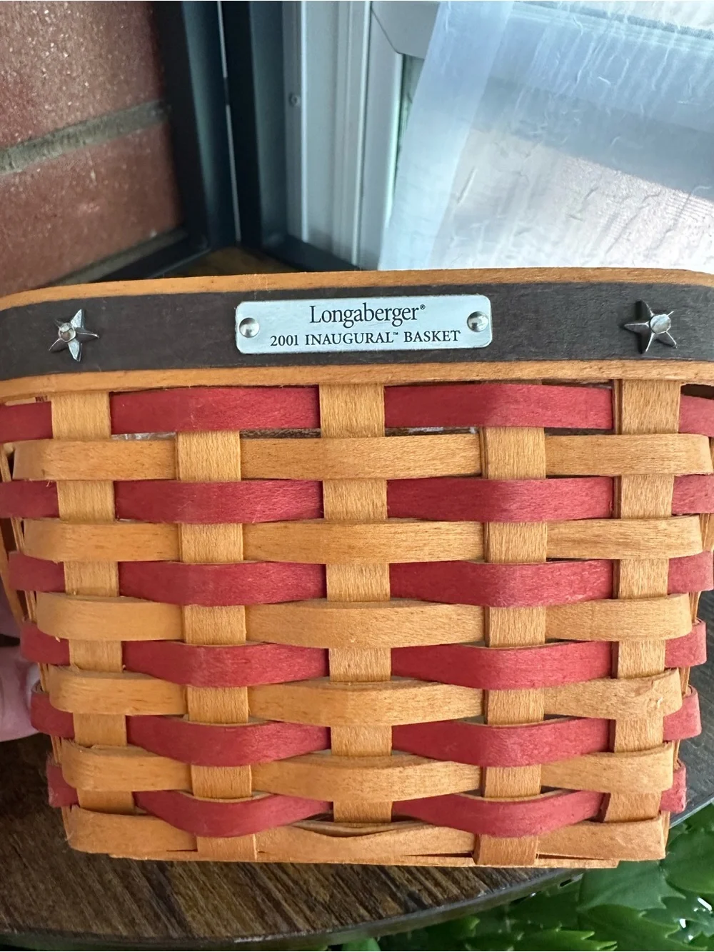 Longaberger 2001 Inaugural Basket